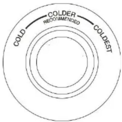 SCHNEIDER SCDD480NF2IX - Freezer compartment temperature control - 1