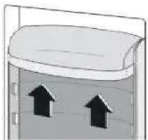 SCHNEIDER SCDD480NF2IX - Positionnement des balconnets de porte - 1