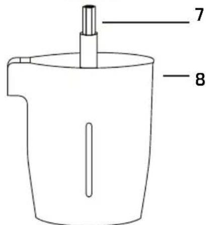 CECOTEC Zitrus TowerAdjust Easy - ONDERDELEN EN COMPONENTEN - 7