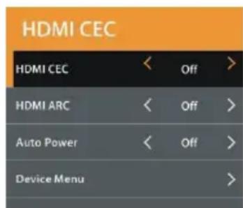 SCHNEIDER LED39SC410K - Utiliser la fonction HDMI CEC : - 1