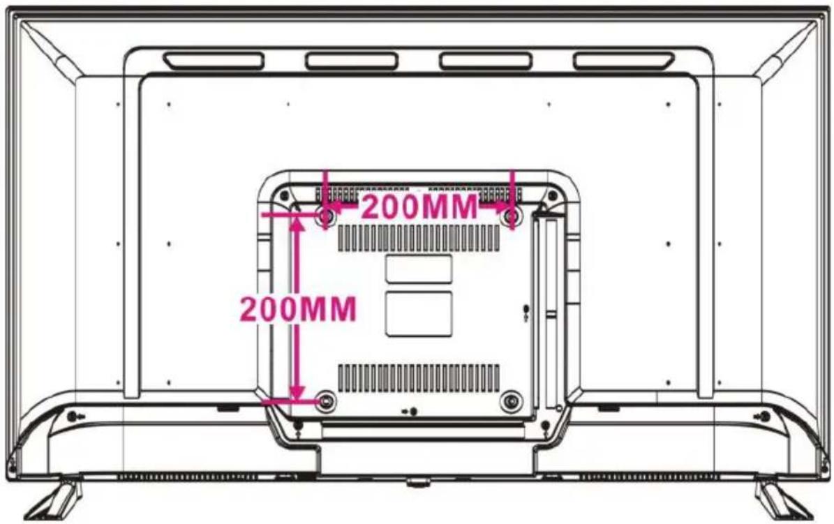SCHNEIDER LED39SC410K - MONTAGE MURAL - 1