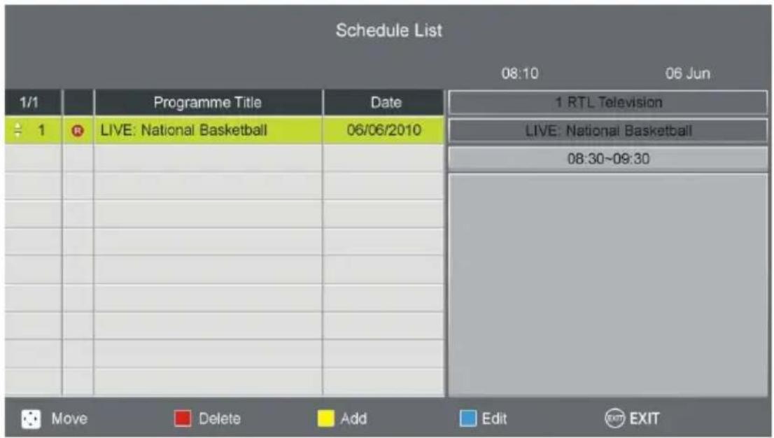 SCHNEIDER LED39SC410K - Liste de programmation - 1