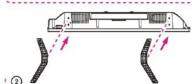 SCHNEIDER LED24SC510K - GUIDE D'INSTALLATION DU SUPPOR? - 2