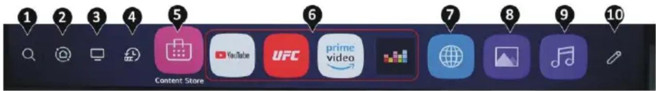 SCHNEIDER LED43SC680K - PAGE D'ACCUEIL DE LA SMART TV - 1