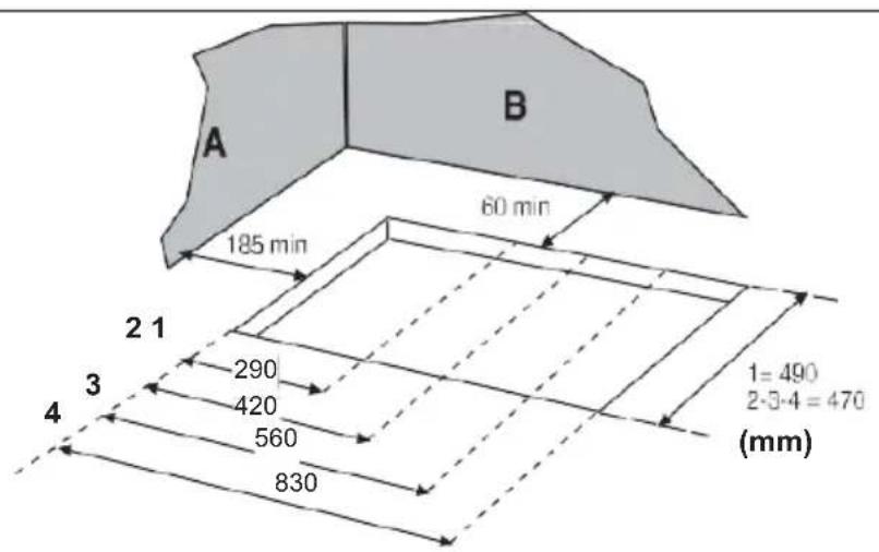 SCHNEIDER SCTG6040N1 - Dimensions de la découpe - 1