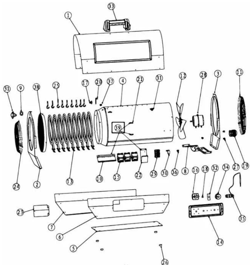 DEWALT DXH2003TS - For Service - 1