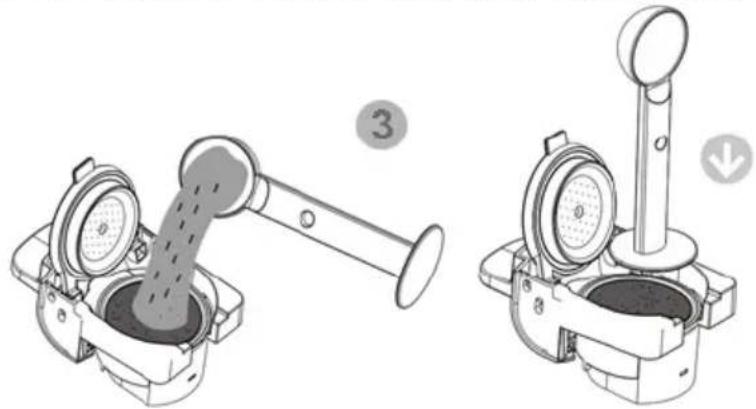 SCHNEIDER SCESC2206B - Für das Kaffeepulver - 1