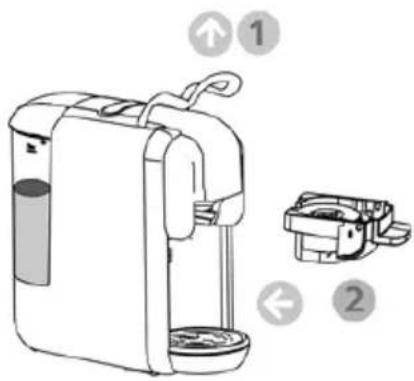 SCHNEIDER SCESC2206B - Para cápsulas de café de papel - 1