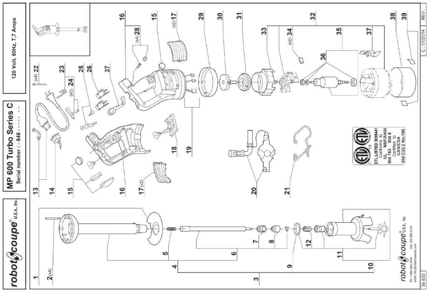 Robot Coupe MP 350 Turbo - Robot coupe® - 9