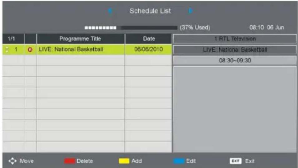 SCHNEIDER SCLED43SC290P - List de programmation - 1