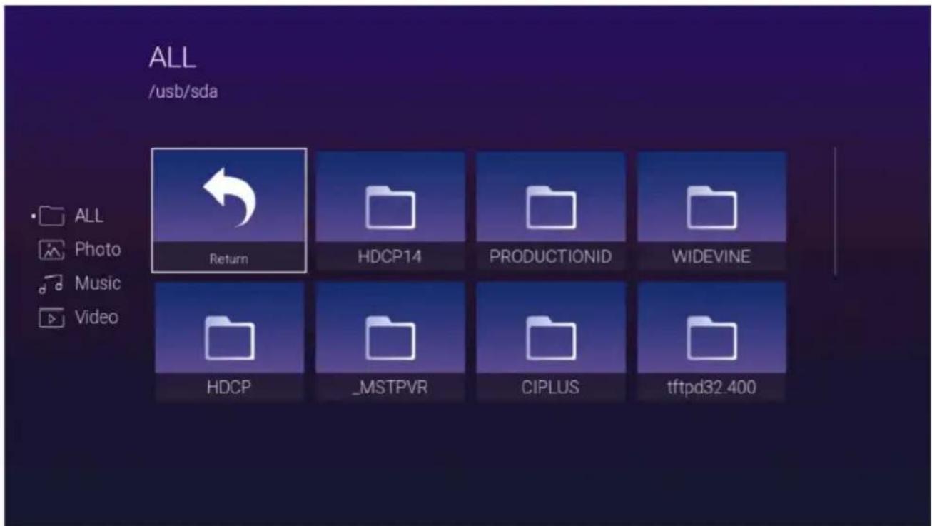 ALL /usb/sda • ALL Photo Music Video Return HDCP14 PRODUCTIONID WIDEVINE HDCP _MSTPVR CIPLUS tftpd32 400