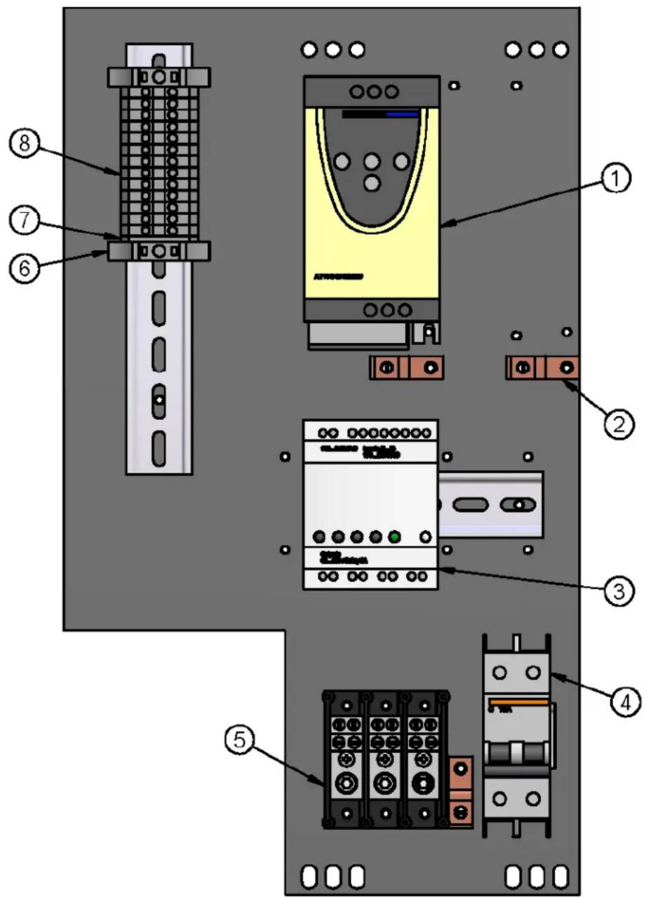 Doyon JAOP6G - TABLEAU DE CUISSON - 6