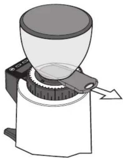 Ceado E6P - EINSTELLUNG DER HALTERUNG DES FILTERHALTERS - 4