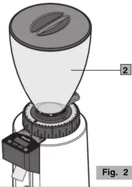 Ceado E6P - Componenti principali (Fig. 1, Fig. 2, Fig. 3, Fig. 4, Fig. 5) - 1