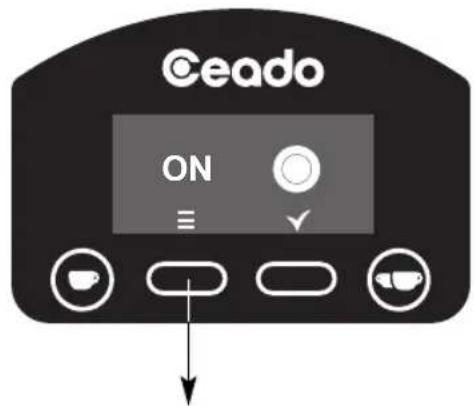 Ceado E6P - REGULACIÓN BOTÓN START (E6P - E7P) - véase Fig. 12 y Fig. 13 - 8