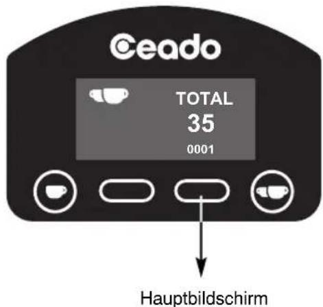Ceado E6P - - Ablesen der Zähler - 8