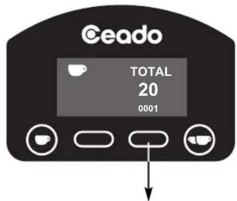Ceado E6P - - Ablesen der Zähler - 7