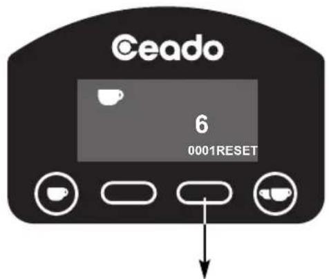 Ceado E6P - - Ablesen der Zähler - 4