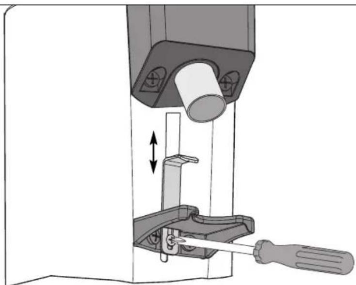 Ceado E6P - ADJUSTING THE FILTER-HOLDER SUPPORT - 1