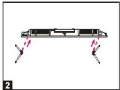 SCHNEIDER SCLED43SC150P - - Mounting of the stand - 2