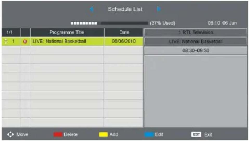 SCHNEIDER SCLED43SC150P - Liste de programmation - 1