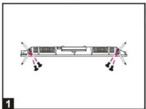 SCHNEIDER SCLED43SC150P - • Disassembly of the stand - 1
