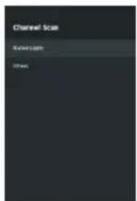 Channel Scan Subarray Other