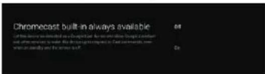 Chromecast built-in always available 64 Ce