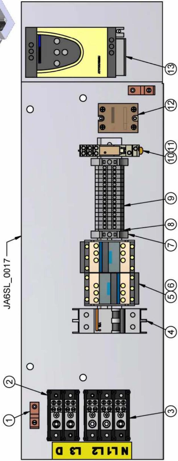 Doyon JAOP6SL - CONT. SIMPLE 120/208-240V 1&3PH SANS ZELIO (JA6SL) - 2