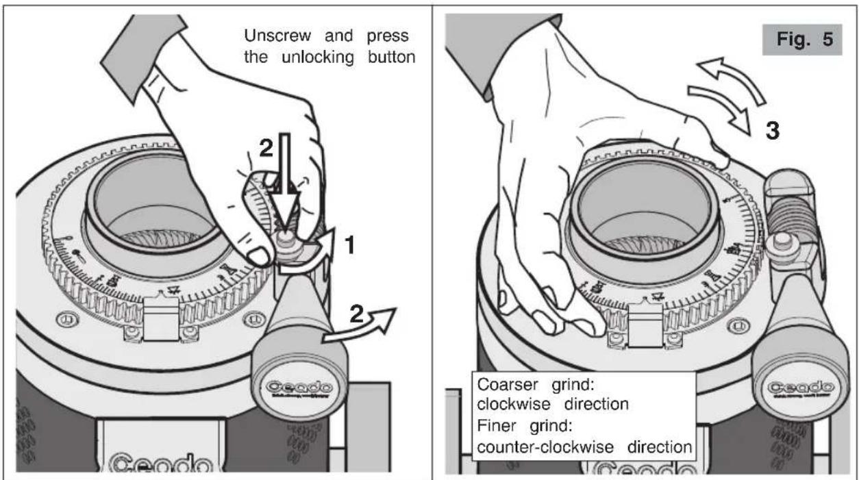 Ceado E37ZHero - REGULATING GRINDING - 4