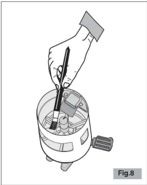 Ceado E6X - Ne jamais laver avec des jets d'eau et ne jamais plonger l'appareil dans l'eau! - 2