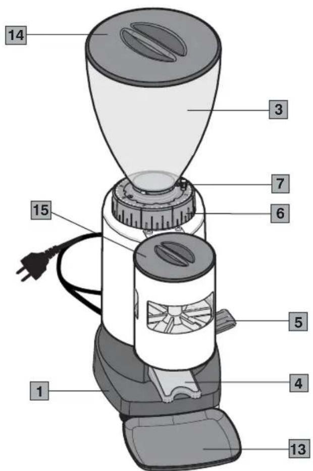 Ceado E6X - Componentiprincipali(Fig.1, Fig.2, Fig.3, Fig.4) - 1