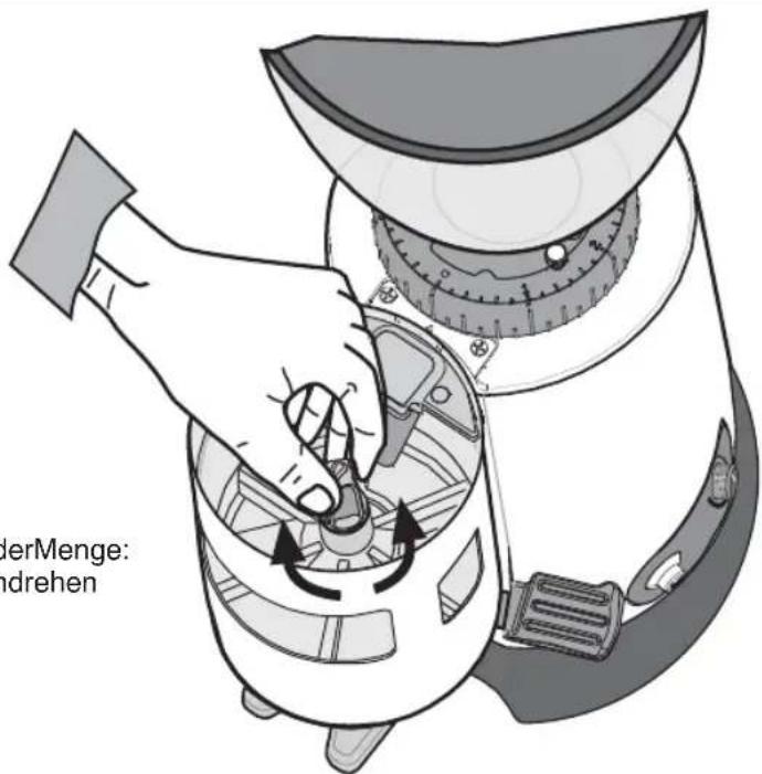 Ceado E6X - EINSTELLUNGDERZUDOSIERENDENMENGE - 1