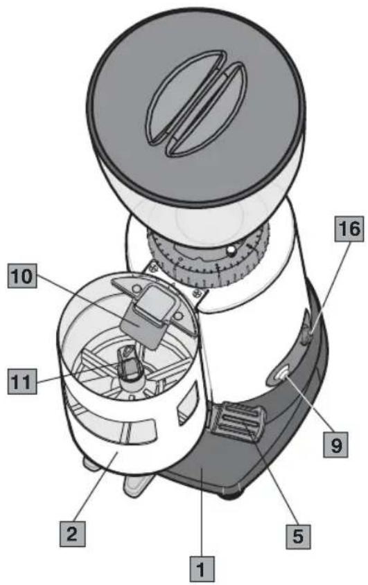 Ceado E6X - Mainparts(Fig.1, Fig.2, Fig.3, Fig.4) - 2