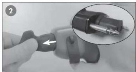 Robot Coupe MP 550 Turbo - Procedimiento para reemplazar el cable: - 2