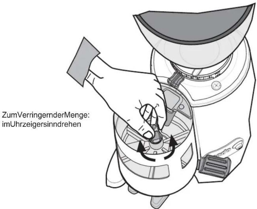 Ceado E7 - EINSTELLUNGDERZUDOSIERENDENMENGE - 1