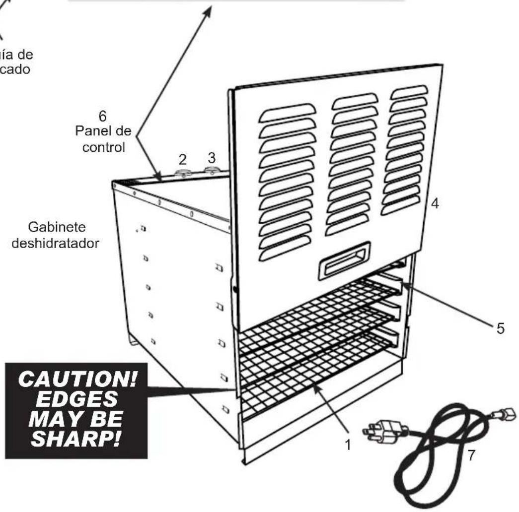 Weston 741001W - DESHIDATADOR DE ALIMENTOS - 3