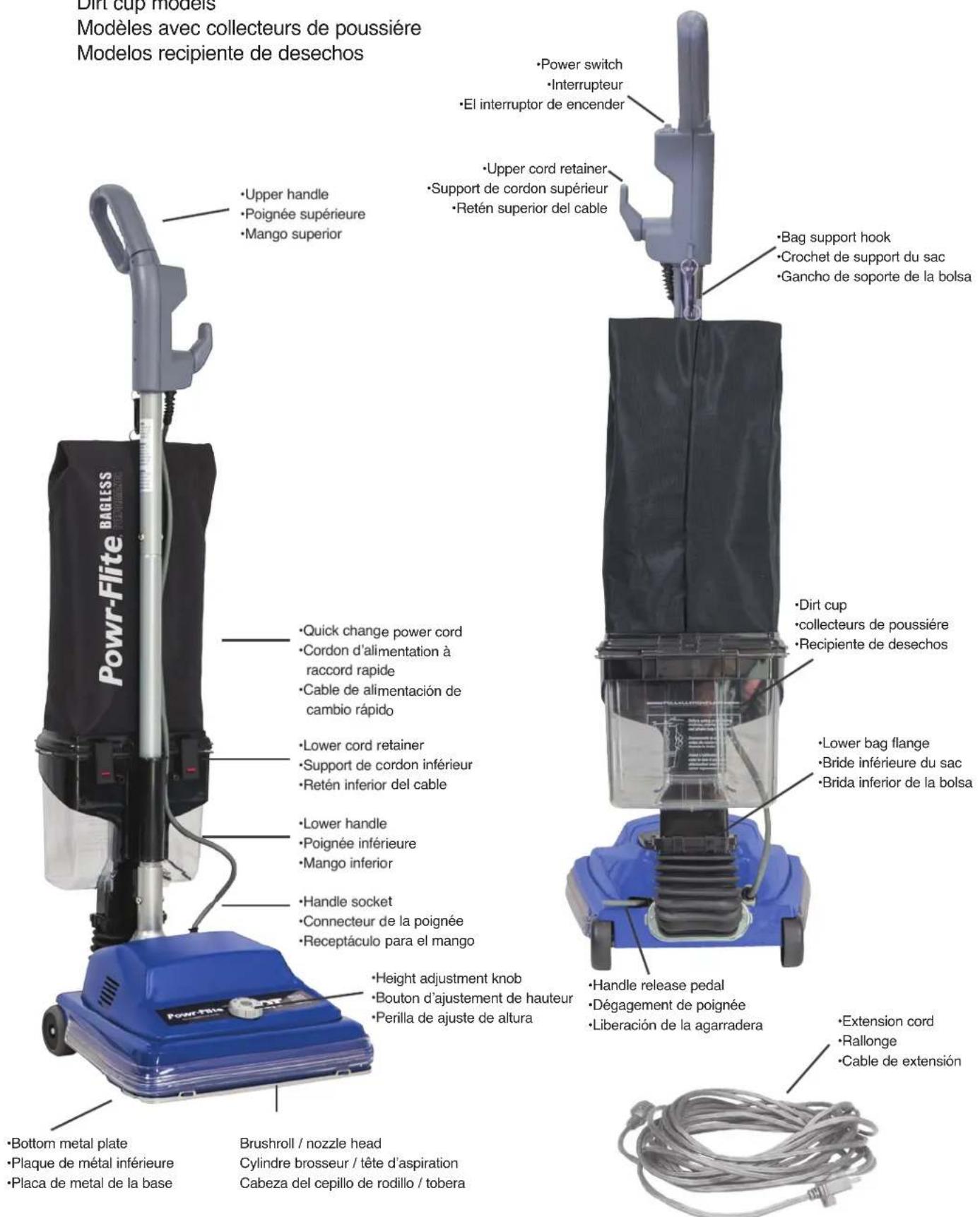 Powr-Flite PF716VC - ESPAÑOL - 4