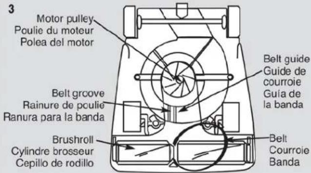 Powr-Flite PF716VC - POUR CHANGER LE GODET À POUSSIÈRE ET LE SAC À SECOUER - 1