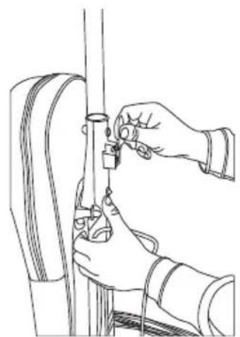 Powr-Flite PF99 - Positioning the Power Cord - 1