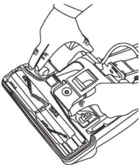 Powr-Flite PF99 - Pour retirer le plateau inférieur - 1