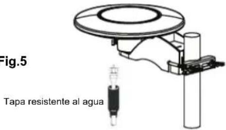 KONIG ANT 117KNL - Montar la antena: - 5