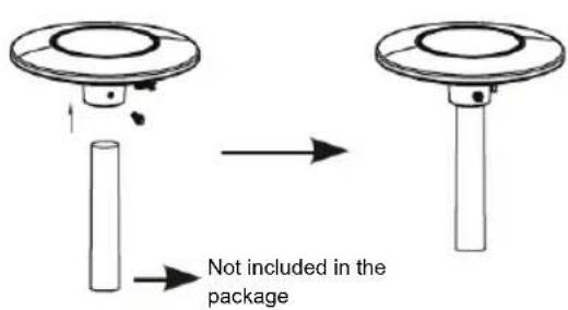 KONIG ANT 117KNL - Mounting the antenna: - 1