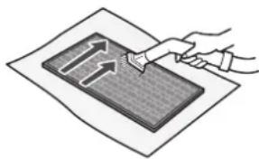 SHARP KCP110UW - Filtre désodorisant à charbon ACTIF - 1