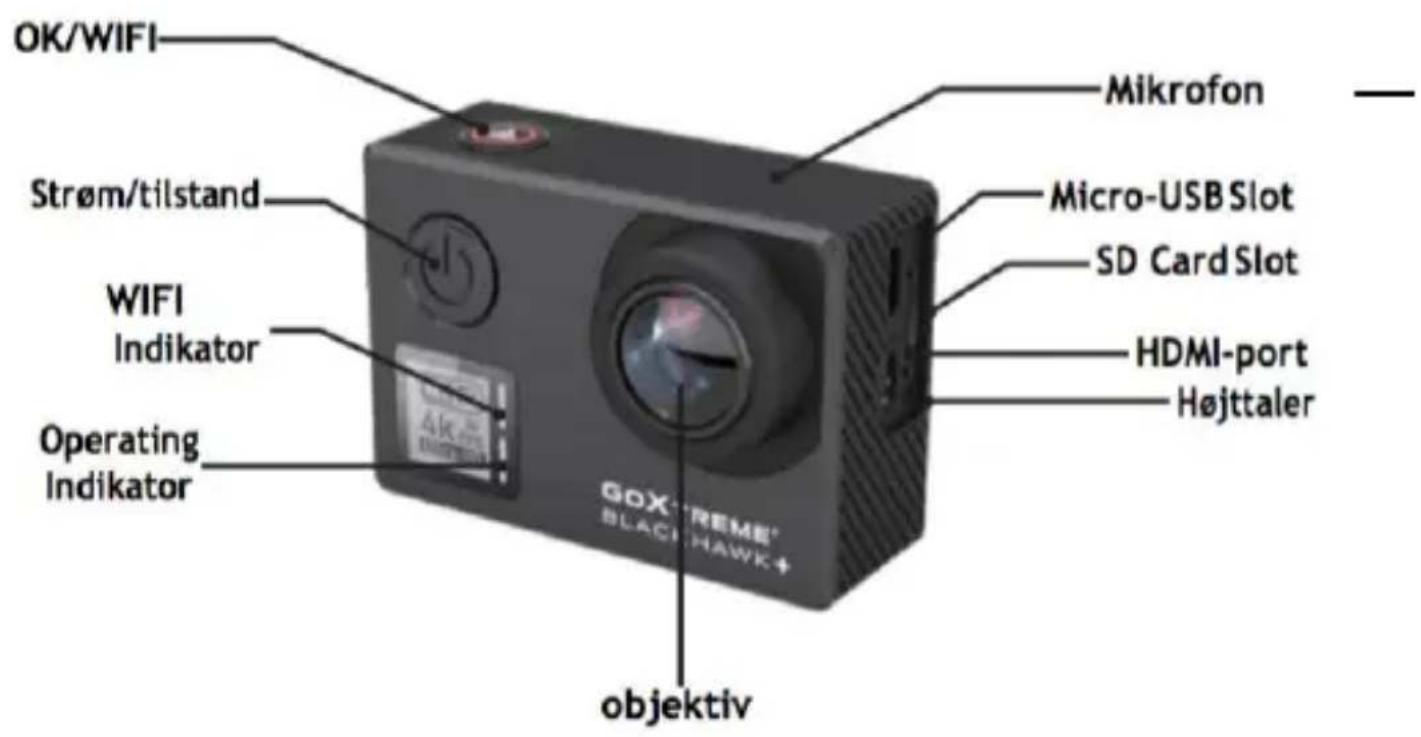 EASYPIX GoXtreme Black Hawk+ 4K - Produktbeskrivelse - 1
