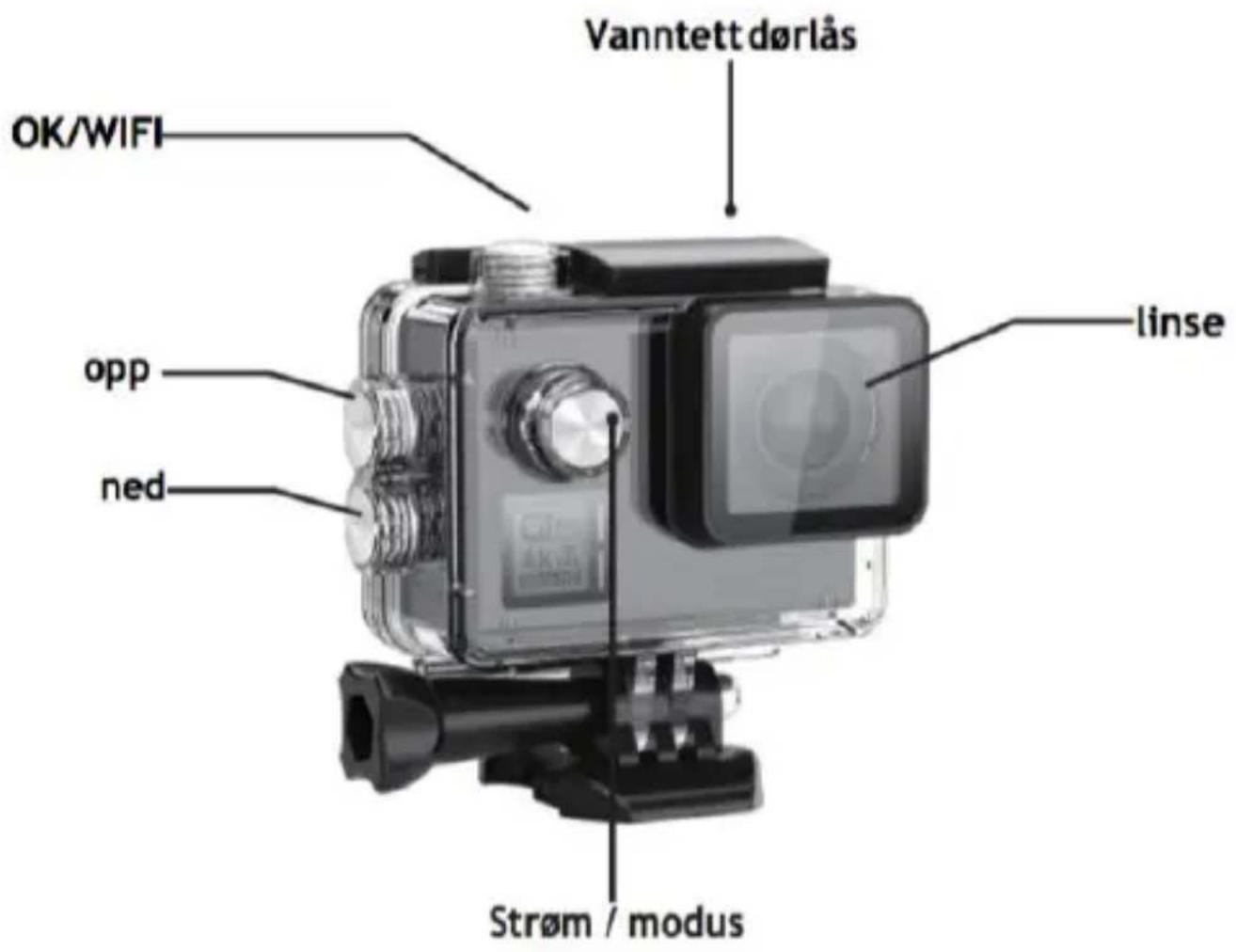 EASYPIX GoXtreme Black Hawk+ 4K - Warnung vor den Kleinteilen - 2