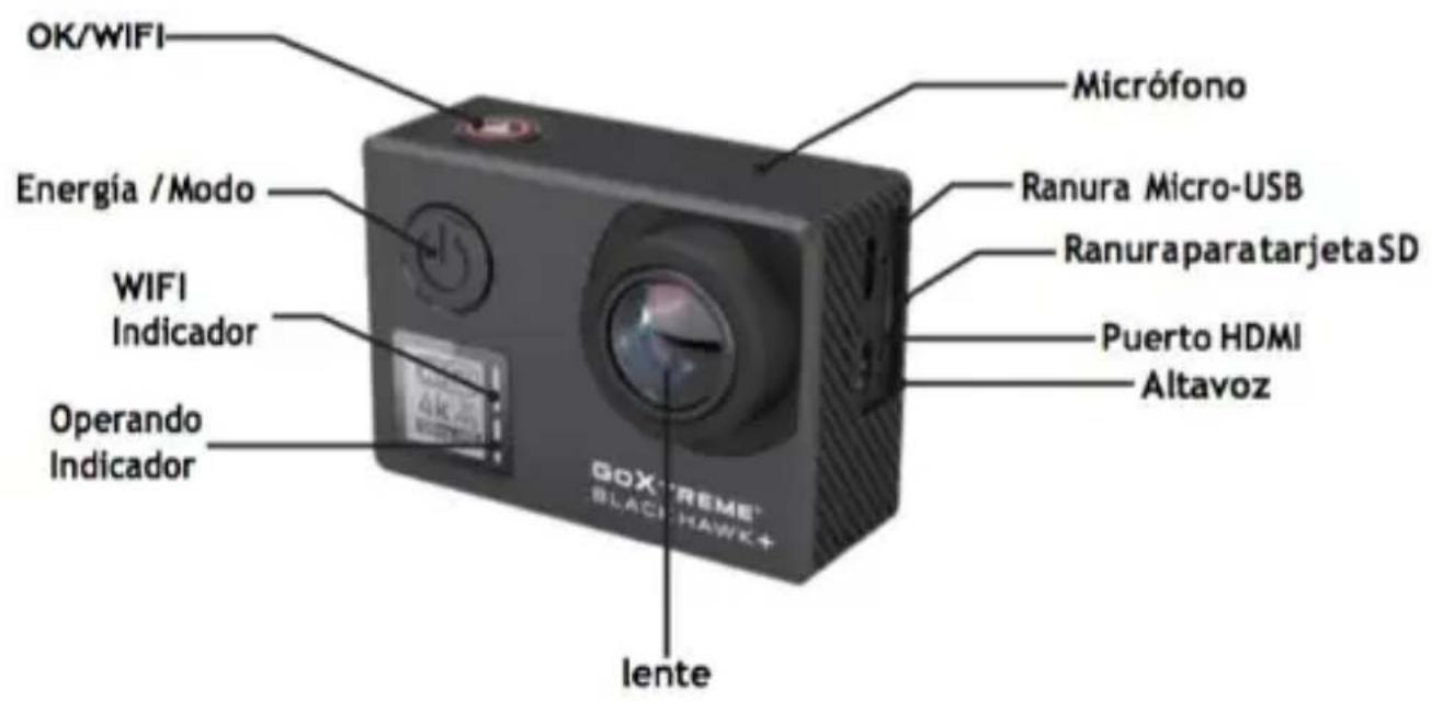EASYPIX GoXtreme Black Hawk+ 4K - Descripción del producto - 1