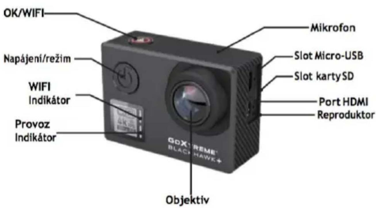 EASYPIX GoXtreme Black Hawk+ 4K - Popis produktu - 1