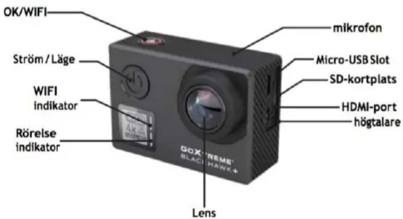 EASYPIX GoXtreme Black Hawk+ 4K - Produktbeskrivning - 1