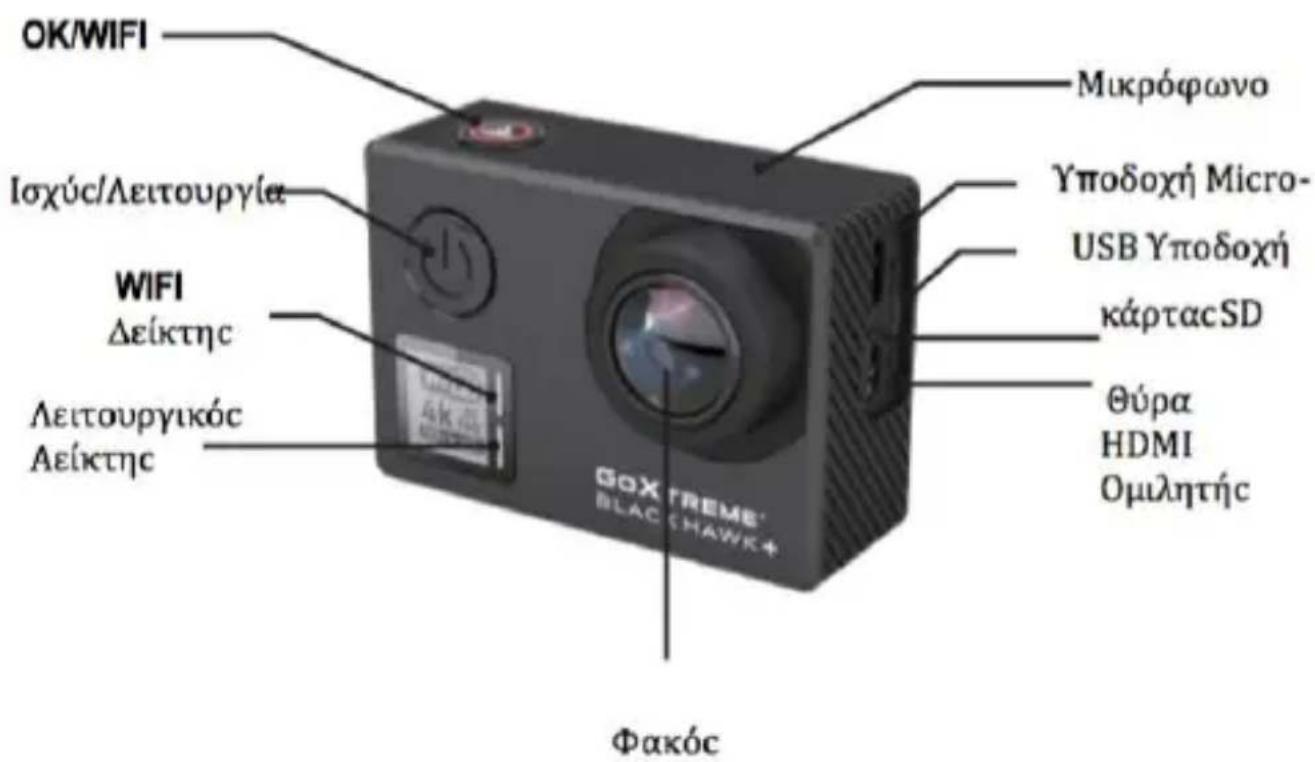 EASYPIX GoXtreme Black Hawk+ 4K - Οδηγίες ασφαλείας: - 1